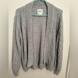 Abercrombie Grey Cardigan